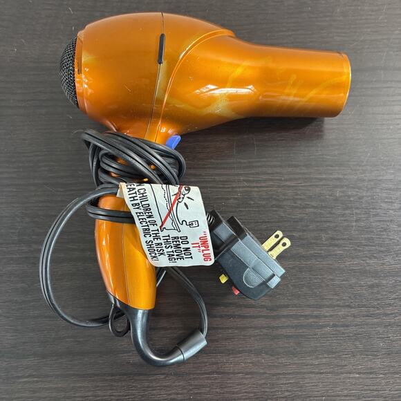 Conair Hair Blow Dryer Infiniti PRO Orange Ceramic Used - Picture 2 of 4
